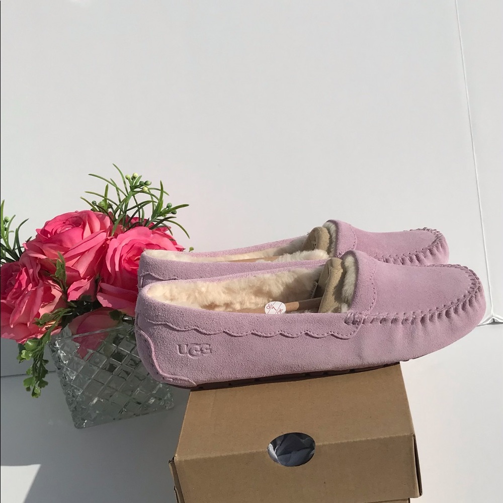 UGG Women's Moccasins in Light Pink - Picture 3 of 8